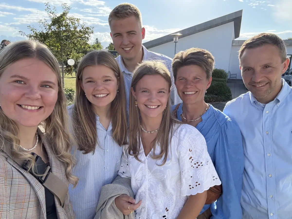 The Skov family, hosts at Hvalpsund Familie Camping
