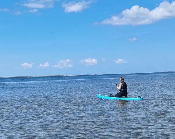 Paddleboarding on the Limfjord